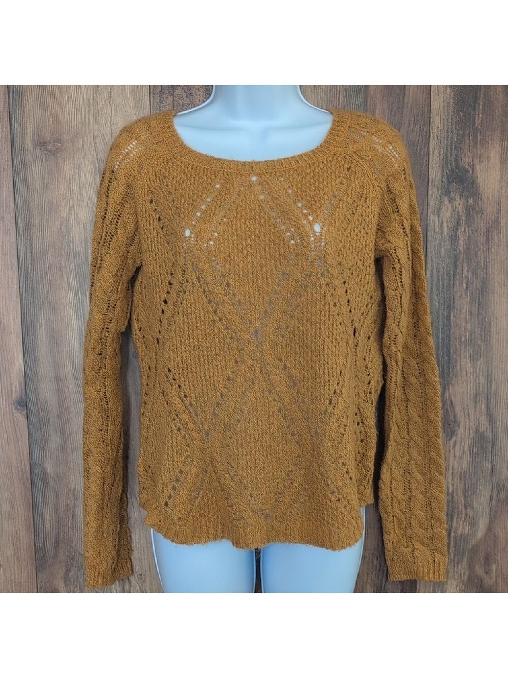 Maurices Amber Knit Crew Neck Sweater S 715AE